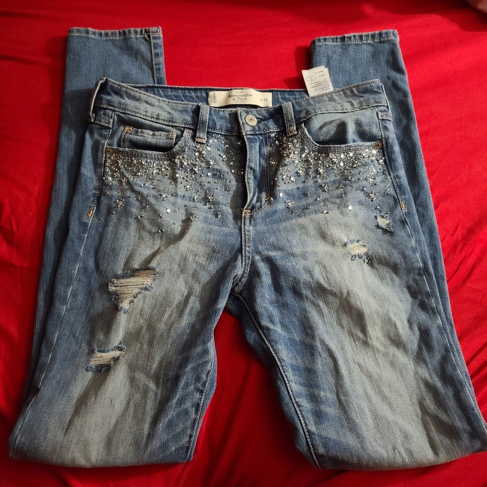 A&F New skinny jeans